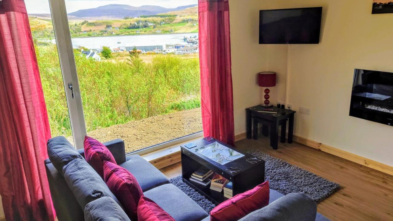 Uig Chalets Idrigill Hill Chalet Ngoại thất bức ảnh